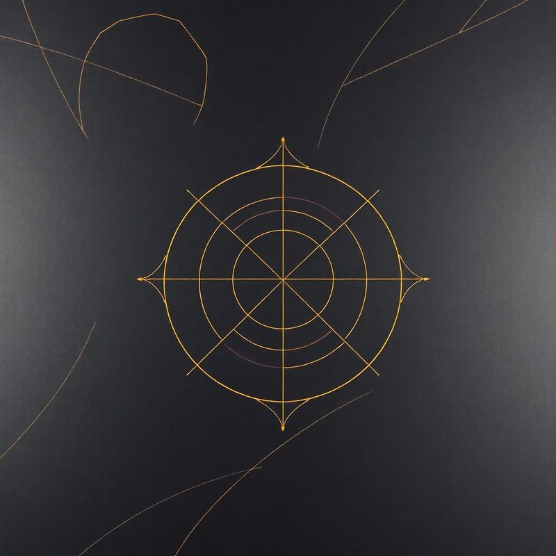 Abstraktná maticová schéma rizík v charcoal-gold prevedení